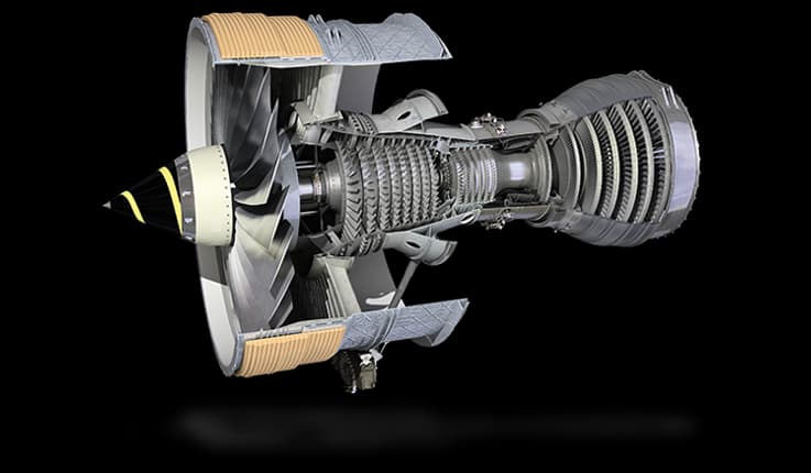 Rolls-Royce TRENT 800 Series engine inspection