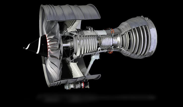 Rolls-Royce TRENT 900 Series engine inspection